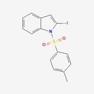 molecular formula C15H12INO2S B15242951 2-Iodo-1-tosyl-1H-indole CAS No. 1257657-62-7