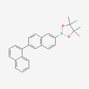 2-([1,2'-Binaphthalen]-6'-yl)-4,4,5,5-tetramethyl-1,3,2-dioxaborolane