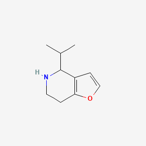 4-(Propan-2-yl)-4H,5H,6H,7H-furo[3,2-c]pyridine