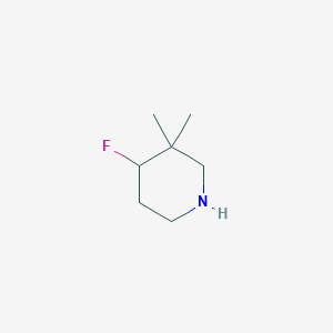 4-Fluoro-3,3-dimethylpiperidine