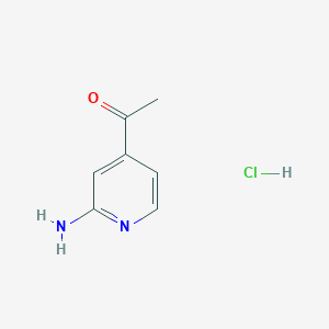 1-(2-Aminopyridin-4-yl)ethanone hydrochloride