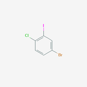 molecular formula C6H3BrClI B1524310 4-溴-1-氯-2-碘苯 CAS No. 774608-49-0