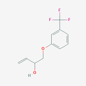 1-(3-(Trifluoromethyl)phenoxy)but-3-en-2-ol