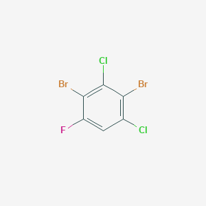 2,4-Dibromo-3,5-dichlorofluorobenzene