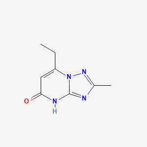 7-ethyl-2-methyl-4H,5H-[1,2,4]triazolo[1,5-a]pyrimidin-5-one