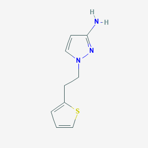 1-[2-(thiophen-2-yl)ethyl]-1H-pyrazol-3-amine