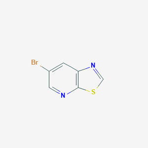 molecular formula C6H3BrN2S B1524342 6-Bromothiazolo[5,4-b]pyridine CAS No. 886372-88-9