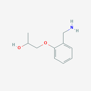 1-[2-(Aminomethyl)phenoxy]propan-2-ol