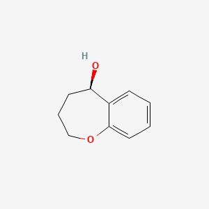 molecular formula C10H12O2 B1524361 (5R)-2,3,4,5-tetrahydro-1-benzoxepin-5-ol CAS No. 1423040-69-0