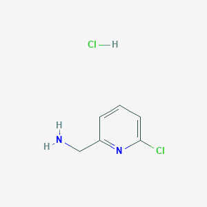 molecular formula C6H8Cl2N2 B1524364 (6-氯吡啶-2-基)甲胺盐酸盐 CAS No. 1354940-84-3