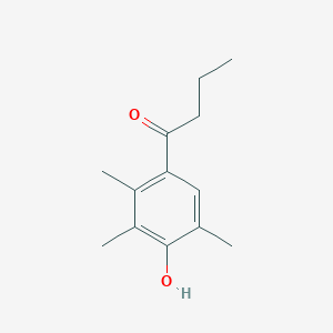 1-(4-Hydroxy-2,3,5-trimethylphenyl)butan-1-one