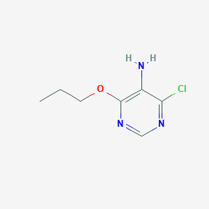 4-Chloro-6-propoxypyrimidin-5-amine