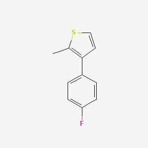 3-(4-Fluorophenyl)-2-methylthiophene