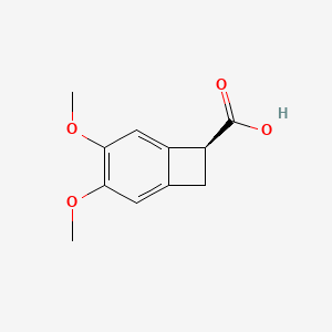 (S)-3,4-Dimethoxybicyclo[4.2.0]octa-1,3,5-triene-7-carboxylic acid