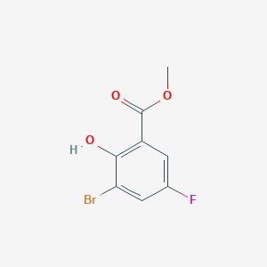 Methyl 3-bromo-5-fluoro-2-hydroxybenzoate