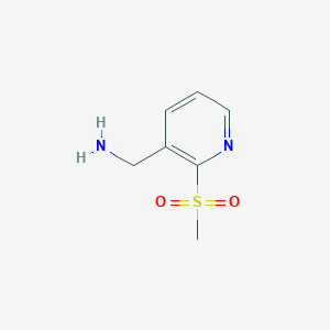 (2-(Methylsulfonyl)pyridin-3-yl)methanamine