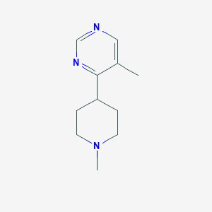 5-Methyl-4-(1-methylpiperidin-4-yl)pyrimidine