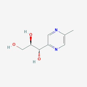 (1S,2R)-1-(5-Methylpyrazin-2-yl)propane-1,2,3-triol