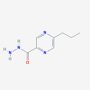 5-Propylpyrazine-2-carbohydrazide