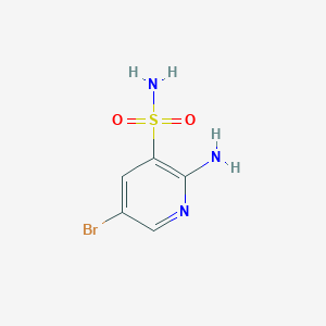 2-Amino-5-bromopyridine-3-sulfonamide