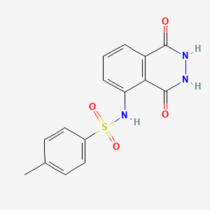 N-(1,4-Dioxo-1,2,3,4-tetrahydrophthalazin-5-yl)-4-methylbenzenesulfonamide