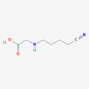 2-((4-Cyanobutyl)amino)acetic acid