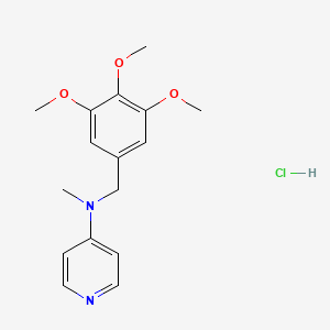 N-Methyl-N-(3,4,5-trimethoxybenzyl)pyridin-4-amine hydrochloride