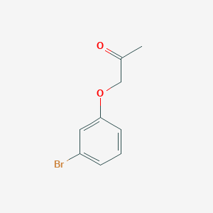 molecular formula C9H9BrO2 B1524454 1-(3-Bromophenoxy)propan-2-one CAS No. 853402-77-4