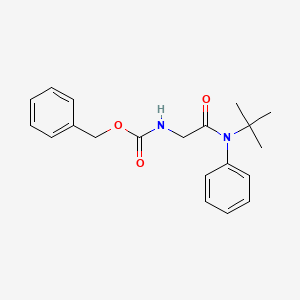 benzyl N-[2-(N-tert-butylanilino)-2-oxoethyl]carbamate