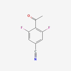 4-Acetyl-3,5-difluorobenzonitrile