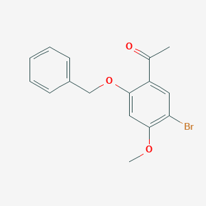 1-(2-(Benzyloxy)-5-bromo-4-methoxyphenyl)ethanone