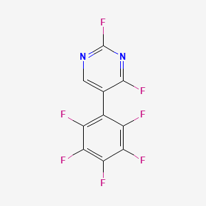 2,4-Difluoro-5-(perfluorophenyl)pyrimidine