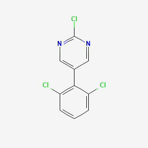 2-Chloro-5-(2,6-dichlorophenyl)pyrimidine