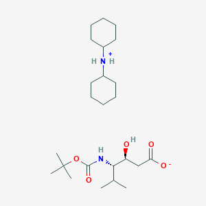 Boc-(3S,4S)-4-amino-3-hydroxy-5-methylhexanoicaciddicyclohexylammoniumsalt