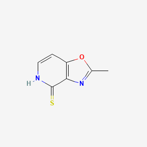 2-Methyloxazolo[4,5-c]pyridine-4-thiol