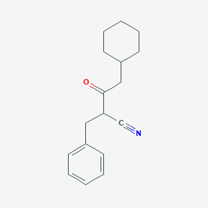 2-Benzyl-4-cyclohexyl-3-oxobutanenitrile