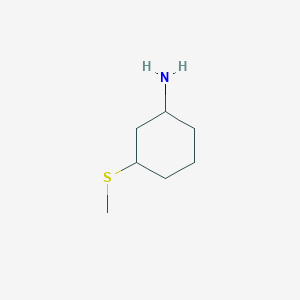 3-(Methylsulfanyl)cyclohexan-1-amine