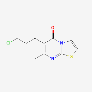 6-(3-Chloropropyl)-7-methyl-5H-thiazolo[3,2-A]pyrimidin-5-one