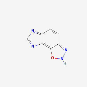 2H-Imidazo[4,5-g][1,2,3]benzoxadiazole