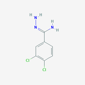 N-amino-3,4-dichlorobenzene-1-carboximidamide