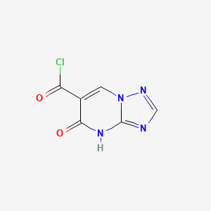 5-Oxo-1,5-dihydro[1,2,4]triazolo[1,5-a]pyrimidine-6-carbonyl chloride