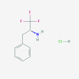 (R)-3,3,3-Trifluoro-1-phenyl-2-propylamine hydrochloride