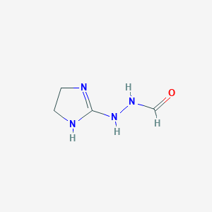 N'-(4,5-Dihydro-1H-imidazol-2-yl)formohydrazide