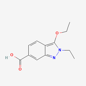 3-Ethoxy-2-ethyl-2H-indazole-6-carboxylic acid