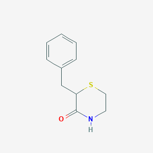 molecular formula C11H13NOS B1524541 2-Benzylthiomorpholin-3-one CAS No. 31578-39-9