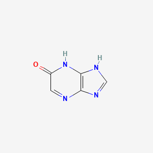 molecular formula C5H4N4O B15245702 1h-Imidazo[4,5-b]pyrazin-5-ol CAS No. 856345-70-5