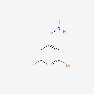 molecular formula C8H10BrN B1524573 3-Bromo-5-methylbenzylamine CAS No. 1177558-42-7
