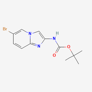 Tert-butyl (6-bromoimidazo[1,2-A]pyridin-2-YL)carbamate