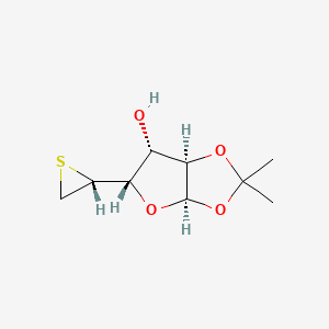 (3aR,5S,6R,6aR)-2,2-dimethyl-5-[(2R)-thiiran-2-yl]-3a,5,6,6a-tetrahydrofuro[2,3-d][1,3]dioxol-6-ol