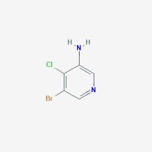 molecular formula C5H4BrClN2 B1524581 5-Bromo-4-chloropyridin-3-amine CAS No. 89283-92-1